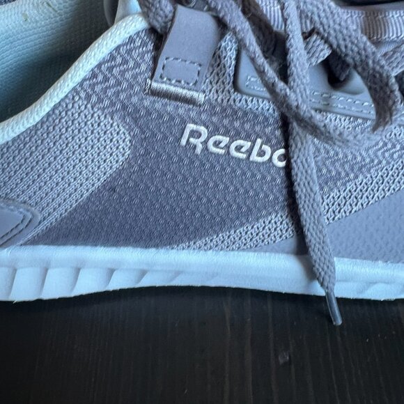 Reebok Training Lace-Up Sneaker Sublite Legend Grey/Blue Size 9 - Picture 3 of 9